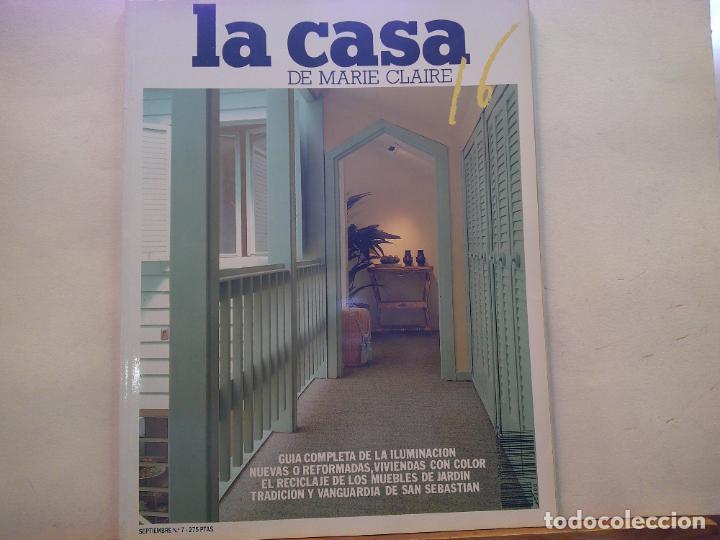 Coleccionismo de revistas y peri&oacute;dicos: LA CASA 16 DE MARIE CLAIRE N.&ordm;7. SEPTIEMBRE 1988.