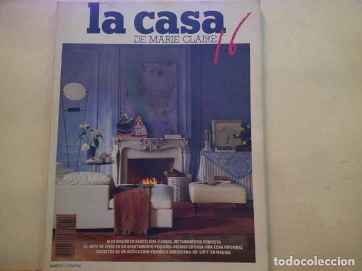 Coleccionismo de revistas y peri&oacute;dicos: LA CASA 16 DE MARIE CLAIRE N.&ordm;1. MARZO 1988.
