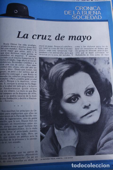 Coleccionismo de Revistas y Peri&oacute;dicos: ROCIO DURCAL RAMON TAMAMES RICHARD YESTARAN EL LUTE 1978