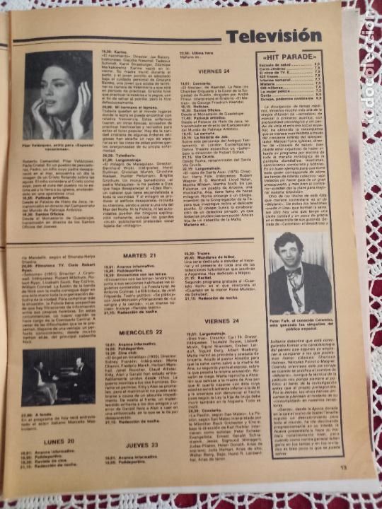 Coleccionismo de revistas y peri&oacute;dicos: PETER FALK COLOMBO pilar velazquez