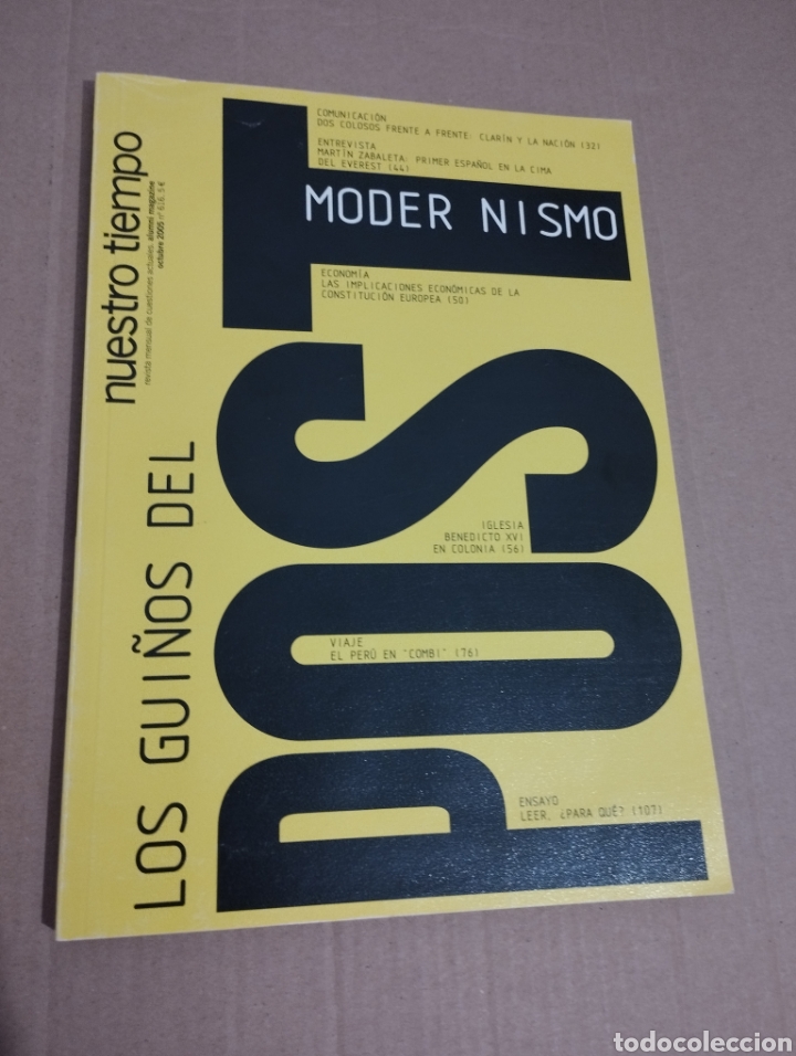 Collection Magazines and Newspapers: NUESTRO TIEMPO. REVISTA MENSUAL DE CUESTIONES ACTUALES N&ordm; 616 (LOS GUI&Ntilde;OS DEL POSMODERNISMO)