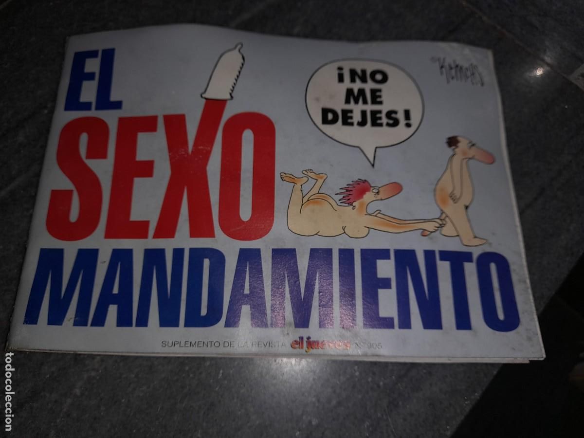 Coleccionismo de revistas y peri&oacute;dicos: Revista El Jueves El sexo mandamiento 905 suplemento