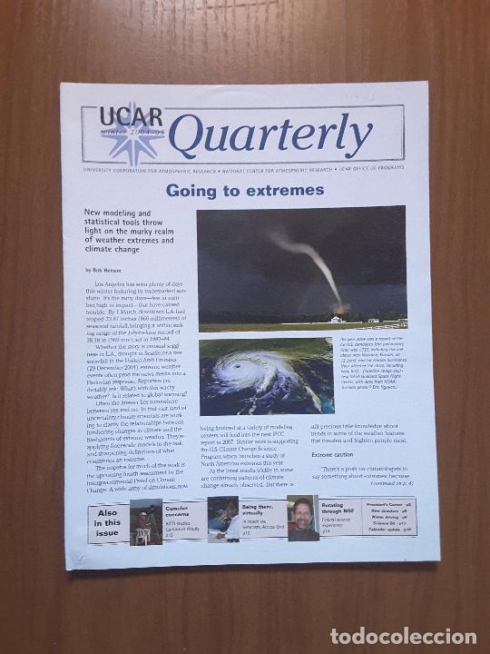 Collezionismo di Riviste e Giornali: UCAR Quaterly. Winter 2004-2005. Newsletter de la University Corporation for Atmospheric Research.