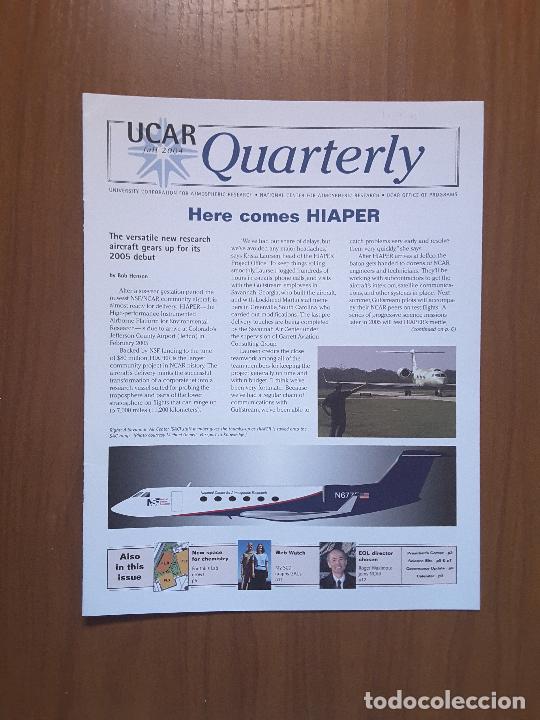 Collectionnisme de Revues et Journaux: UCAR Quaterly. Fall 2004. Newsletter de la University Corporation for Atmospheric Research.