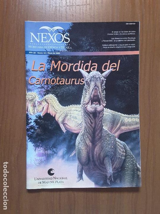Collezionismo di Riviste e Giornali: Nexos 16 - Revista de la Universidad Nacional del Mar del Plata