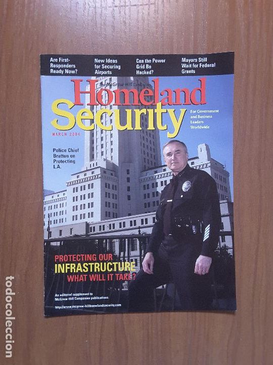 Collezionismo di Riviste e Giornali: Homeland Security March 2004. En ingl&eacute;s