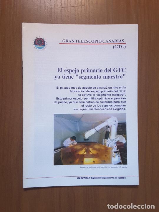 Collection Magazines and Newspapers: IAC Noticias, Suplemento especial GTC 1-2003
