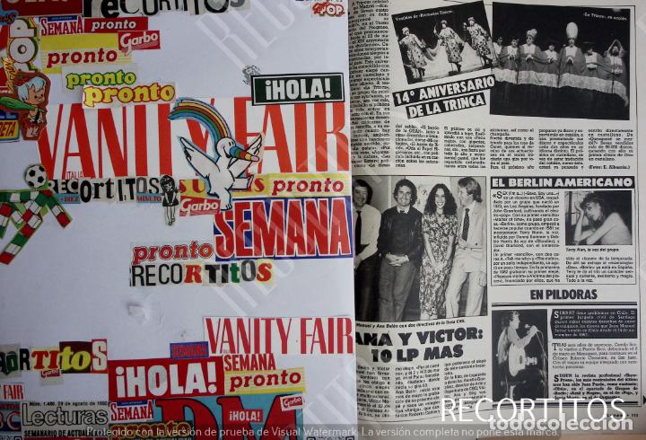 Coleccionismo de Revistas y Peri&oacute;dicos: ana belen victor manuel sserrat terry nun la trinca