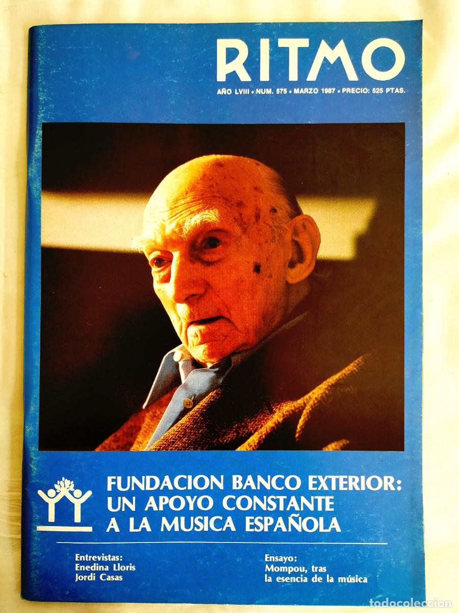 Collection Magazines and Newspapers: REVISTA RITMO, N&Uacute;M. 575, MARZO 1987 - MOMPOU - CAOS EN CONSERVATORIO MADRID - F&Uuml;RTWANGLER - NOTACI&Oacute;N