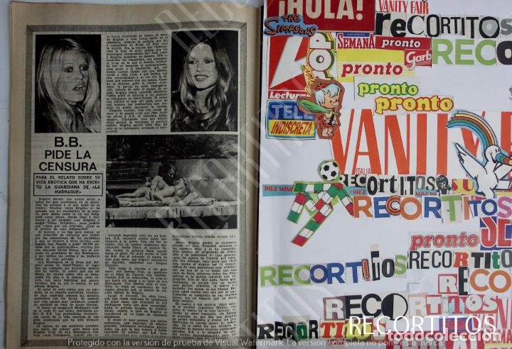 Coleccionismo de Revistas y Peri&oacute;dicos: brigitte bardot bb