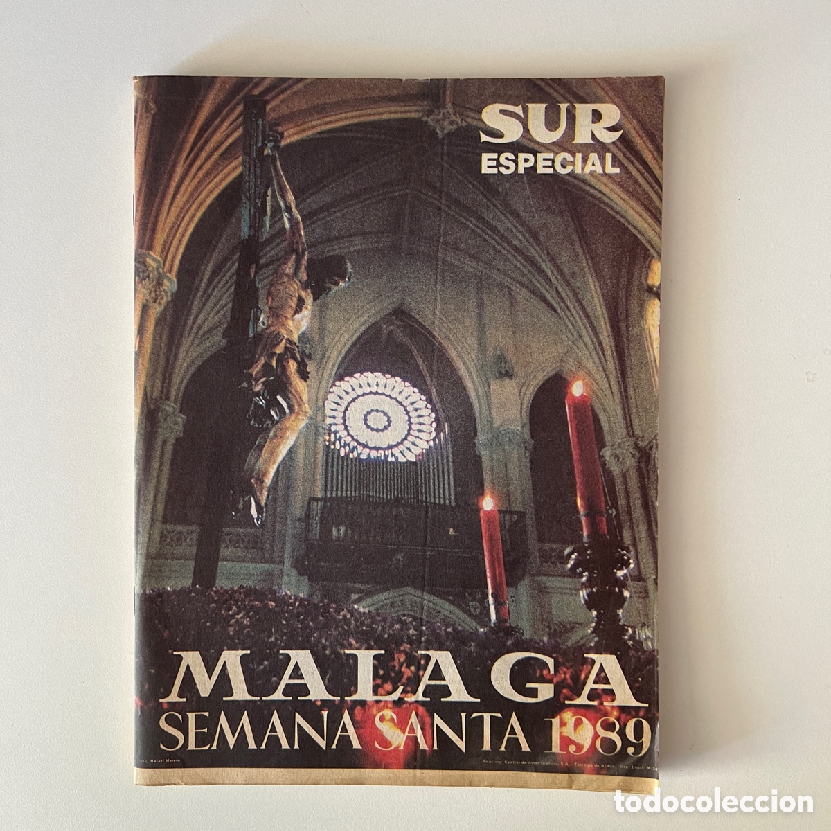 Coleccionismo de Revistas y Peri&oacute;dicos: Revista Semana Santa de M&aacute;laga, especial 1989