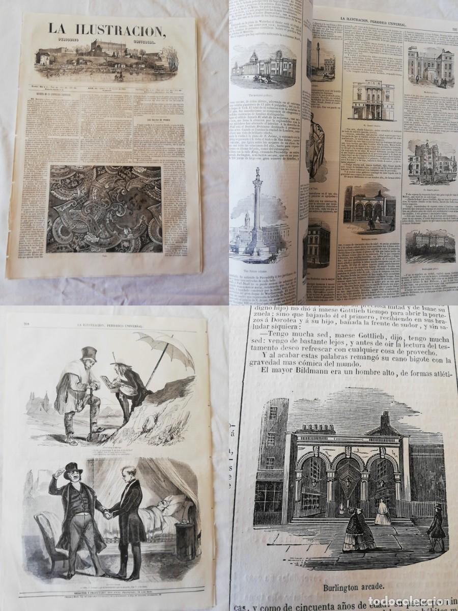 Collezionismo di Riviste e Giornali: ANTIGUO PERI&Oacute;DICO /OLD NEWSPAPER: LA ILUSTRACI&Oacute;N N&ordm;33