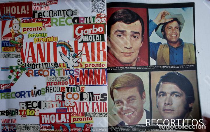 Coleccionismo de revistas y peri&oacute;dicos: chad everett clippings dr cannon robert wagner james drury el virginiano doug mcclure el trampas