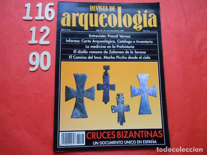 Collection Magazines and Newspapers: REVISTA ARQUEOLOGIA DICIEMBRE 1990 N&ordm; 116 CRUCES BIZANTINAS