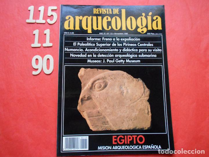 Collection Magazines and Newspapers: REVISTA ARQUEOLOGIA NOVIEMBRE 1990 N&ordm; 115 EGIPTO