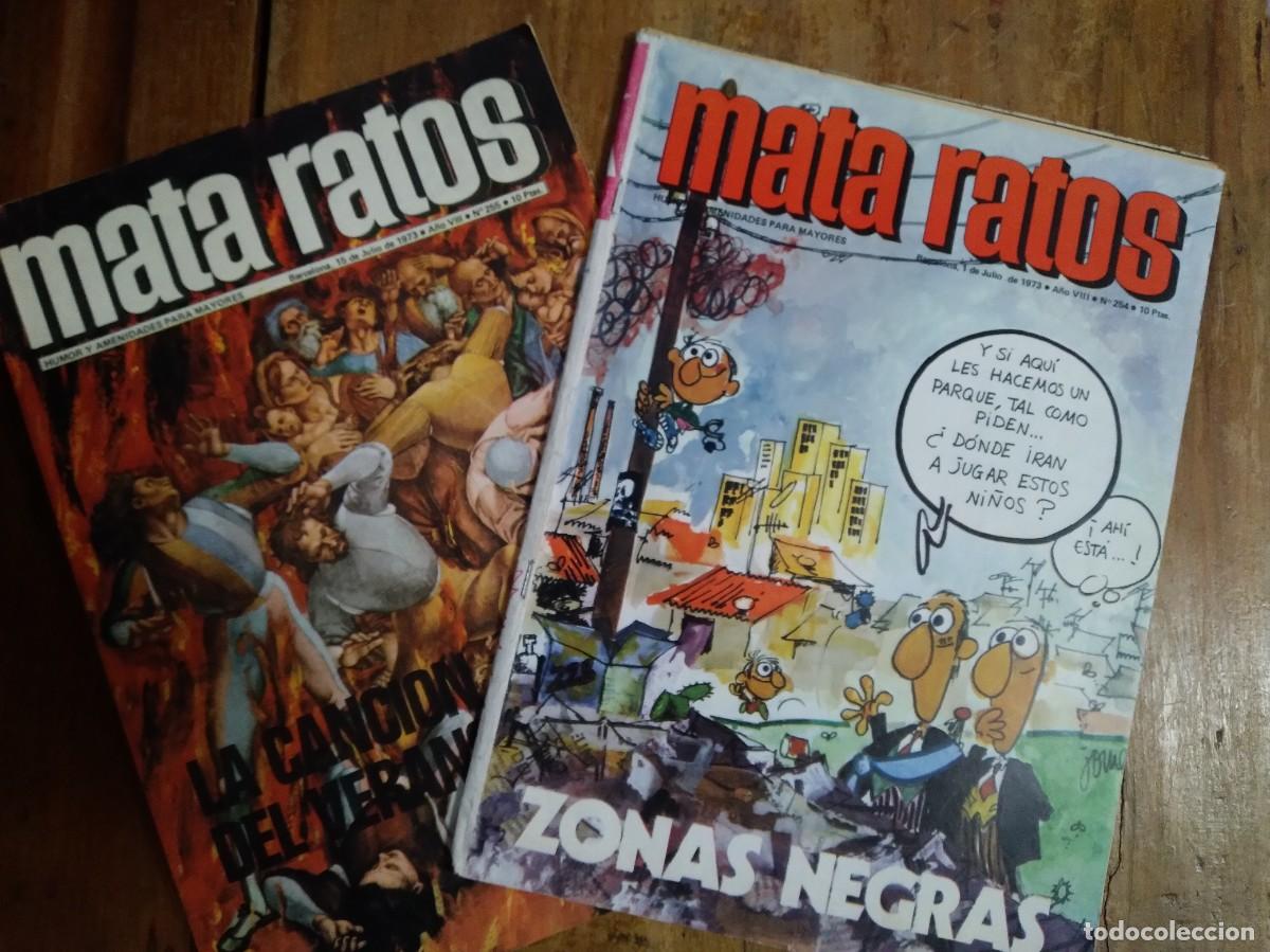 Coleccionismo de revistas y peri&oacute;dicos: 2 Revistas Mata Ratos N&deg;254/255