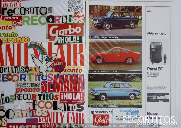 Coleccionismo de Revistas y Peri&oacute;dicos: automoviles de hoy fiat prinz simca