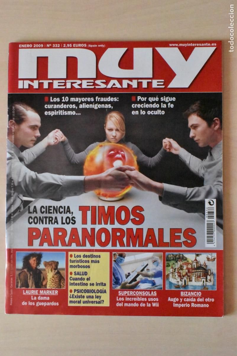 Coleccionismo de Revistas y Peri&oacute;dicos: Revista Muy Interesante. N.&ordm; 332. Timos paranormales