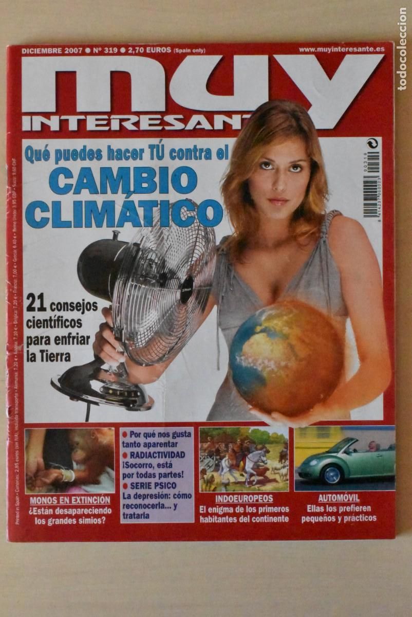 Coleccionismo de Revistas y Peri&oacute;dicos: Revista Muy Interesante. N.&ordm; 319. Cambio clim&aacute;tico