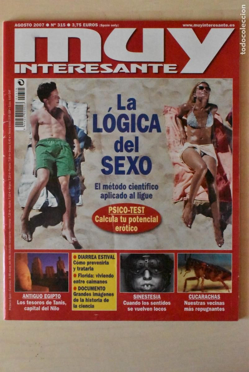 Coleccionismo de Revistas y Peri&oacute;dicos: Revista Muy Interesante. N.&ordm; 315. La l&oacute;gica del sexo