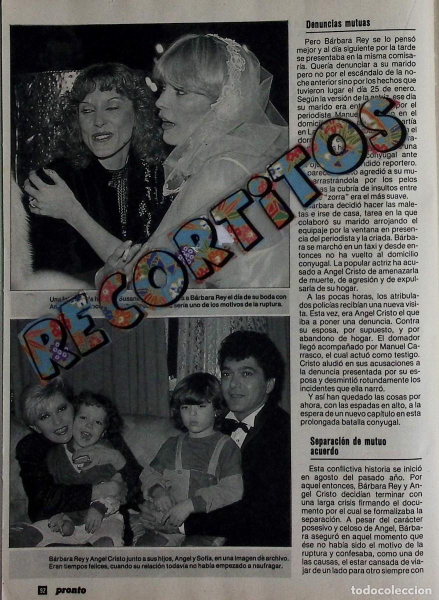 Coleccionismo de revistas y peri&oacute;dicos: angel cristo barbara rey susana estrada