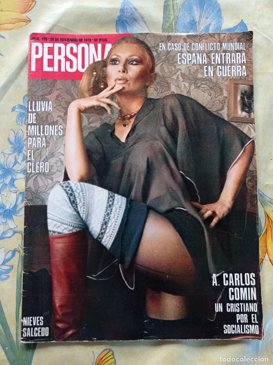 Coleccionismo de Revistas y Peri&oacute;dicos: REVISTA PERSONAS N&ordm; 159 / NIEVES SALCEDO, POLITICA, SOCIEDAD, DESTAPE
