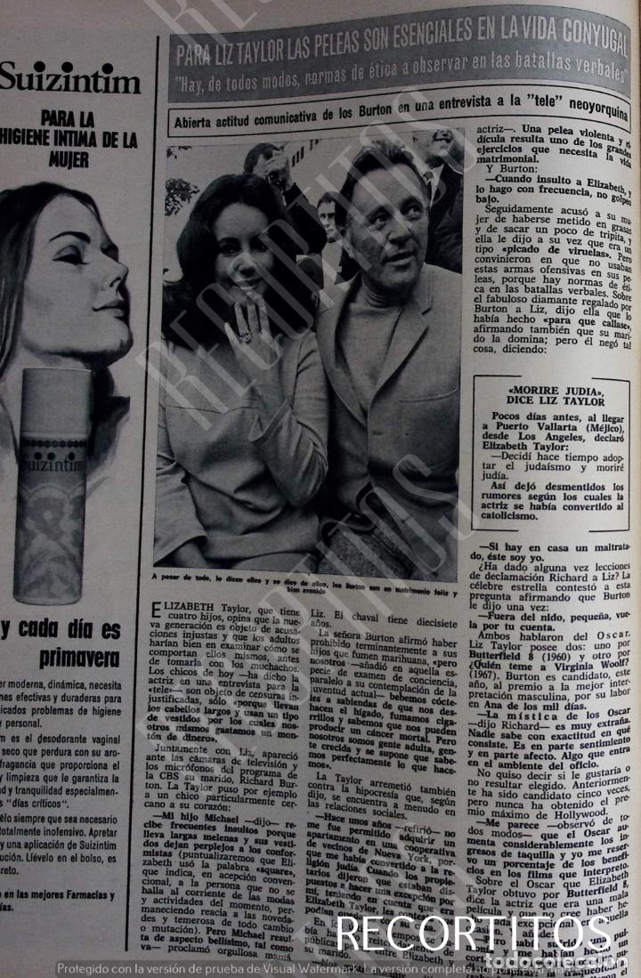 Coleccionismo de Revistas y Peri&oacute;dicos: elizabeth taylor liz richard burton