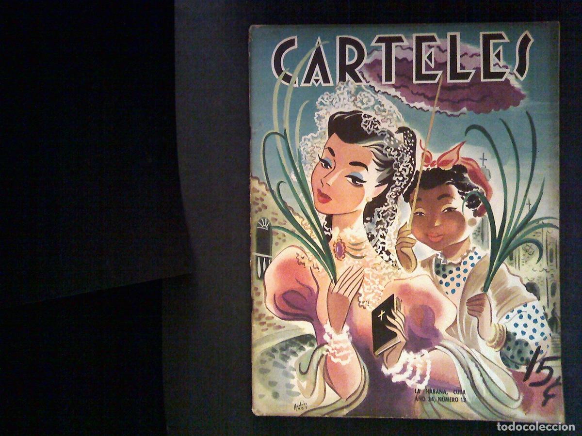 Collectionnisme de Revues et Journaux: Revista CARTELES La Habana Cuba 1953 n&ordm; 13 - Prokofieff, ...