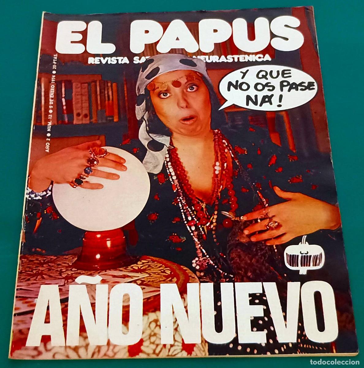 Coleccionismo de Revistas y Peri&oacute;dicos: REVISTA EL PAPUS --- NUMERO 12 --- A&Ntilde;O NUEVO --- ENE 1974