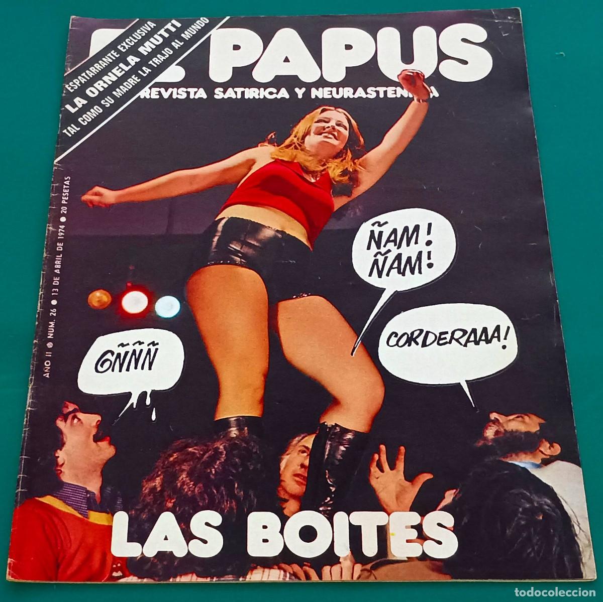 Coleccionismo de Revistas y Peri&oacute;dicos: REVISTA EL PAPUS --- NUMERO 26 --- LAS BOITES --- ABR 1974
