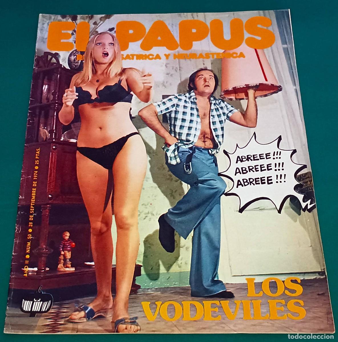 Coleccionismo de Revistas y Peri&oacute;dicos: REVISTA EL PAPUS --- NUMERO 50 --- SEP 1974
