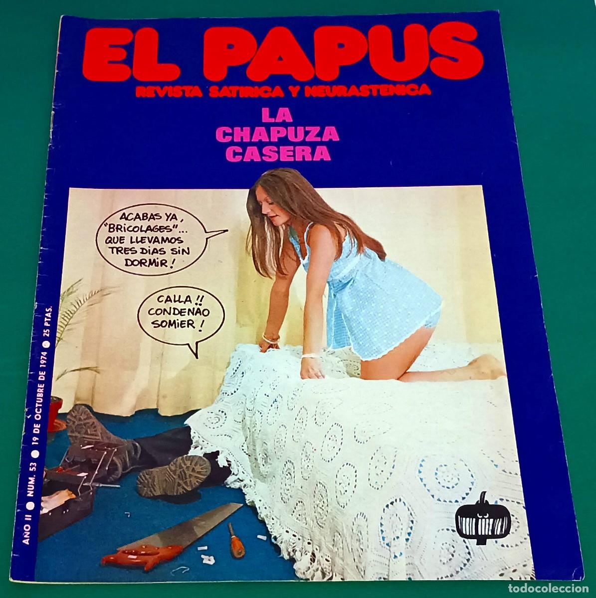 Coleccionismo de Revistas y Peri&oacute;dicos: REVISTA EL PAPUS --- NUMERO 53 --- OCT 1974