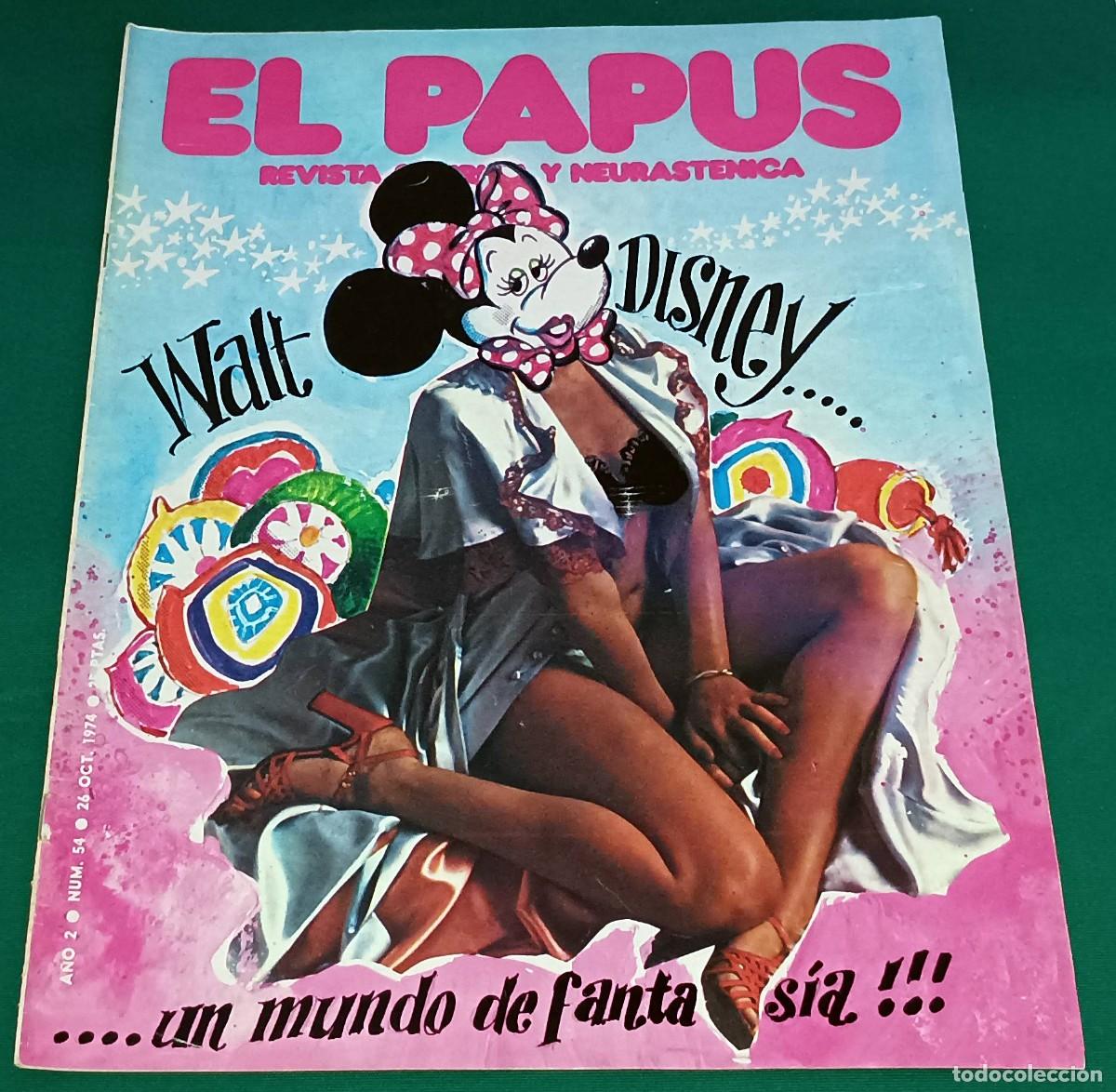 Coleccionismo de Revistas y Peri&oacute;dicos: REVISTA EL PAPUS --- NUMERO 54 --- OCT 1974