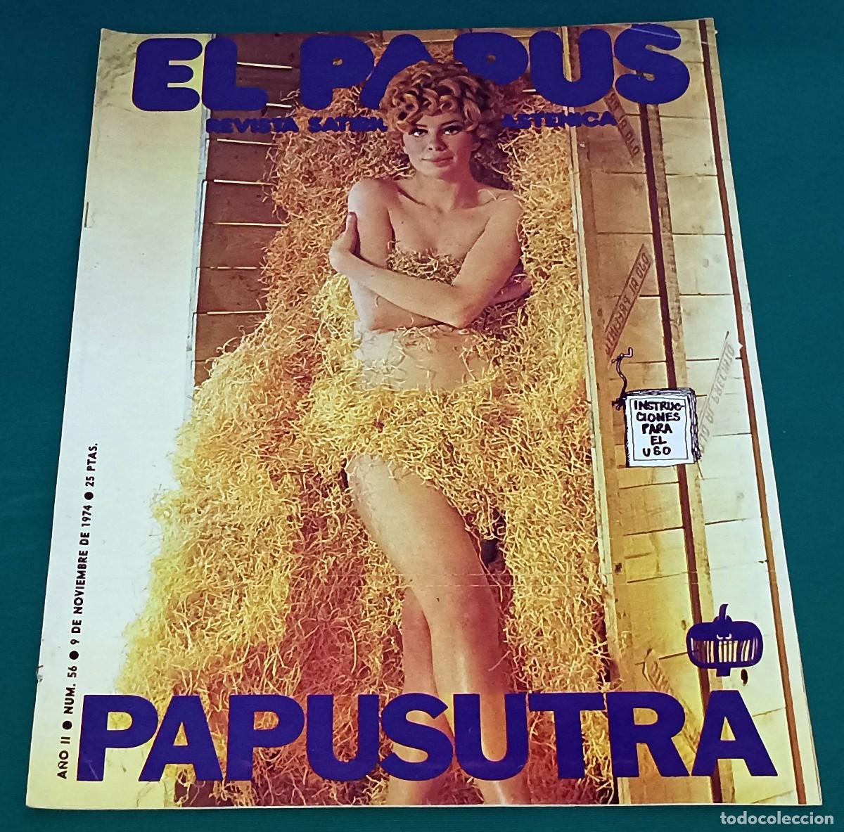 Coleccionismo de Revistas y Peri&oacute;dicos: REVISTA EL PAPUS --- NUMERO 56 --- NOV 1974