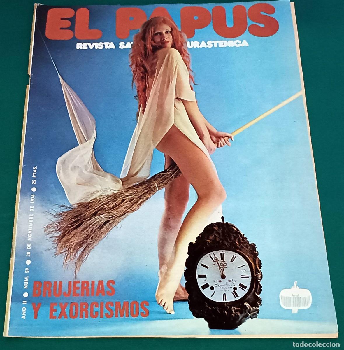 Coleccionismo de Revistas y Peri&oacute;dicos: REVISTA EL PAPUS --- NUMERO 59 --- NOV 1974