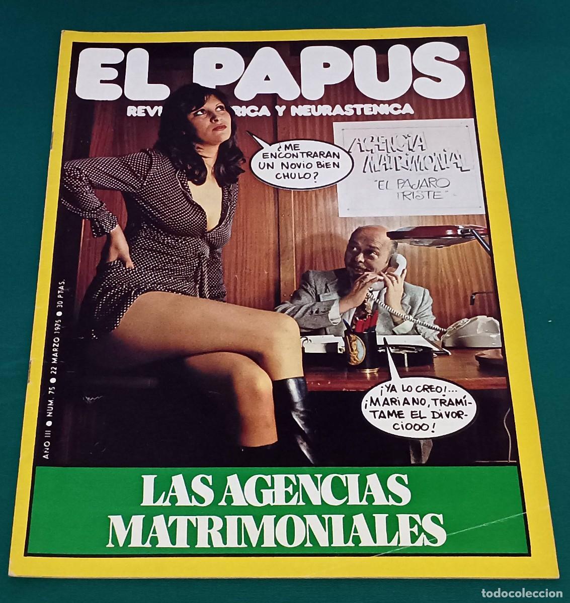 Coleccionismo de Revistas y Peri&oacute;dicos: REVISTA EL PAPUS --- NUMERO 75 --- MAR 1975