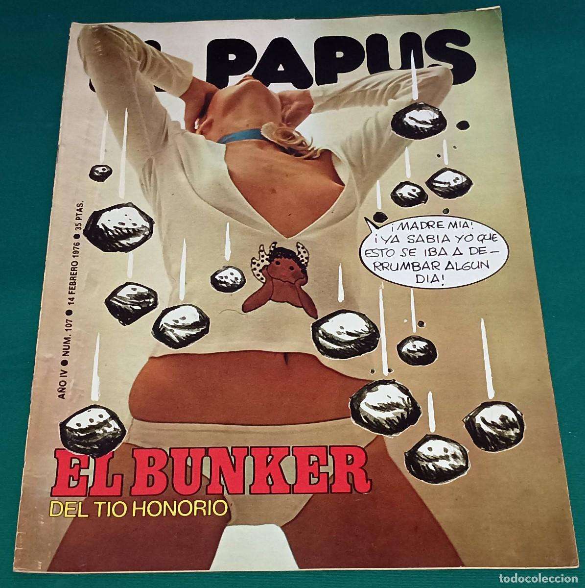 Coleccionismo de Revistas y Peri&oacute;dicos: REVISTA EL PAPUS --- NUMERO 107 --- FEB 1976