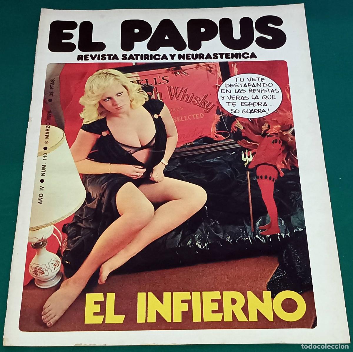 Coleccionismo de Revistas y Peri&oacute;dicos: REVISTA EL PAPUS --- NUMERO 110 --- MAR 1976