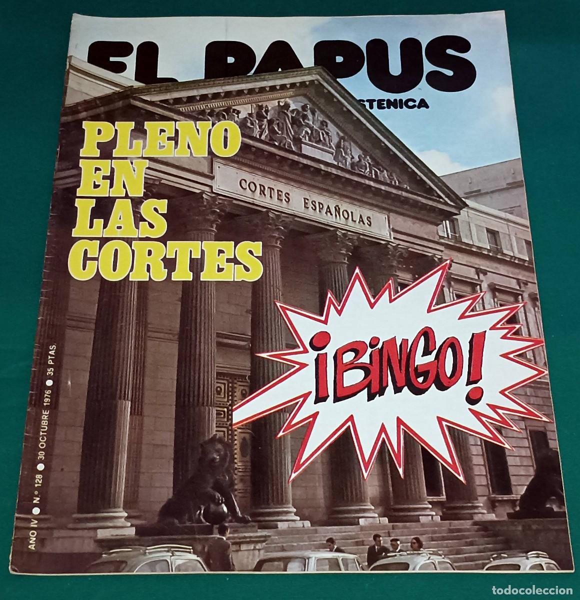 Coleccionismo de Revistas y Peri&oacute;dicos: REVISTA EL PAPUS --- NUMERO 128 --- OCT 1976