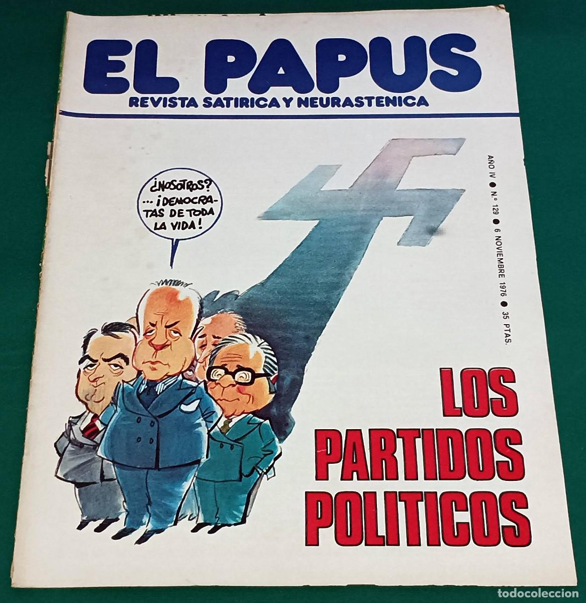 Coleccionismo de Revistas y Peri&oacute;dicos: REVISTA EL PAPUS --- NUMERO 129 --- NOV 1976