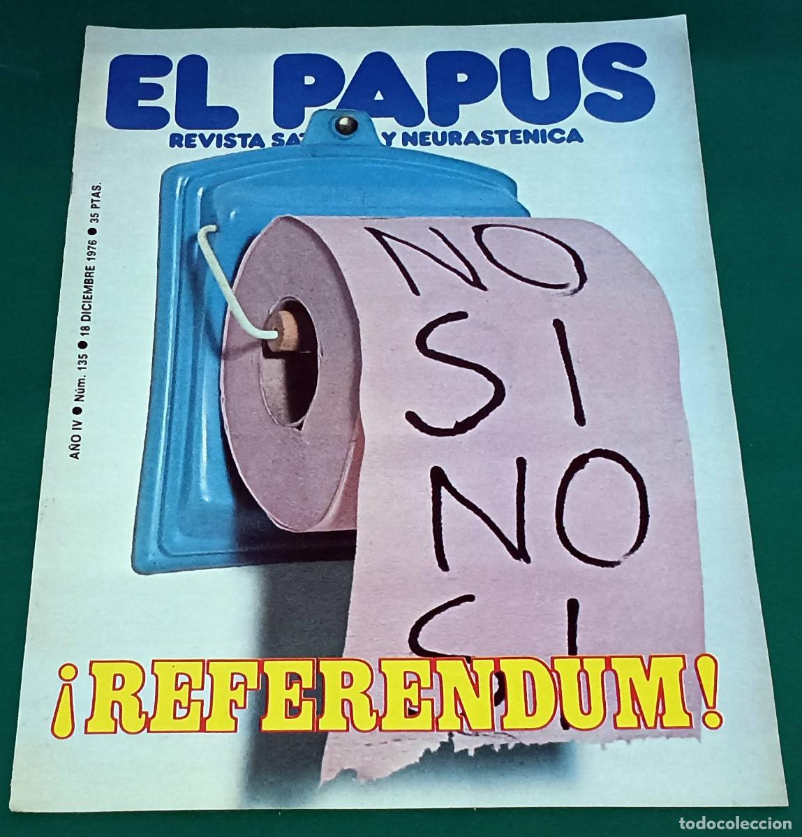 Coleccionismo de Revistas y Peri&oacute;dicos: REVISTA EL PAPUS --- NUMERO 135 --- DIC 1976