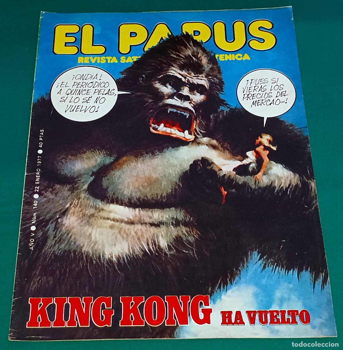 Coleccionismo de Revistas y Peri&oacute;dicos: REVISTA EL PAPUS --- NUMERO 140 --- ENE 1977