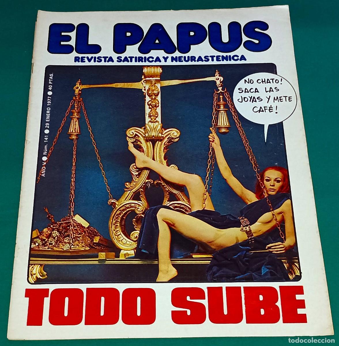 Coleccionismo de Revistas y Peri&oacute;dicos: REVISTA EL PAPUS --- NUMERO 141 --- ENE 1977