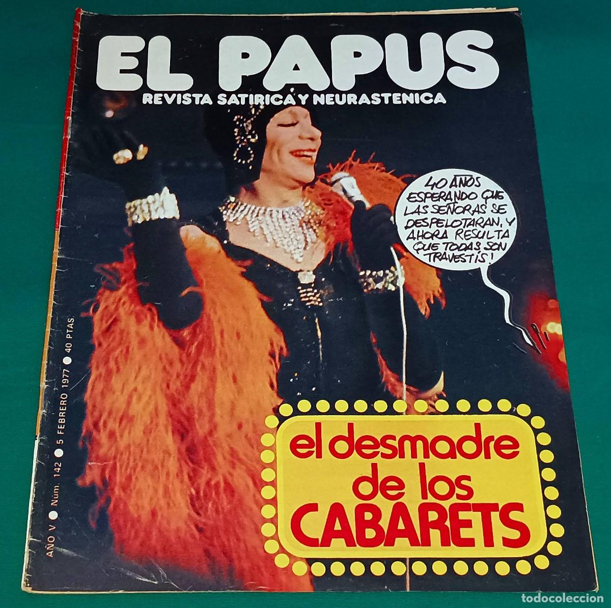 Coleccionismo de Revistas y Peri&oacute;dicos: REVISTA EL PAPUS --- NUMERO 142 --- FEB 1977