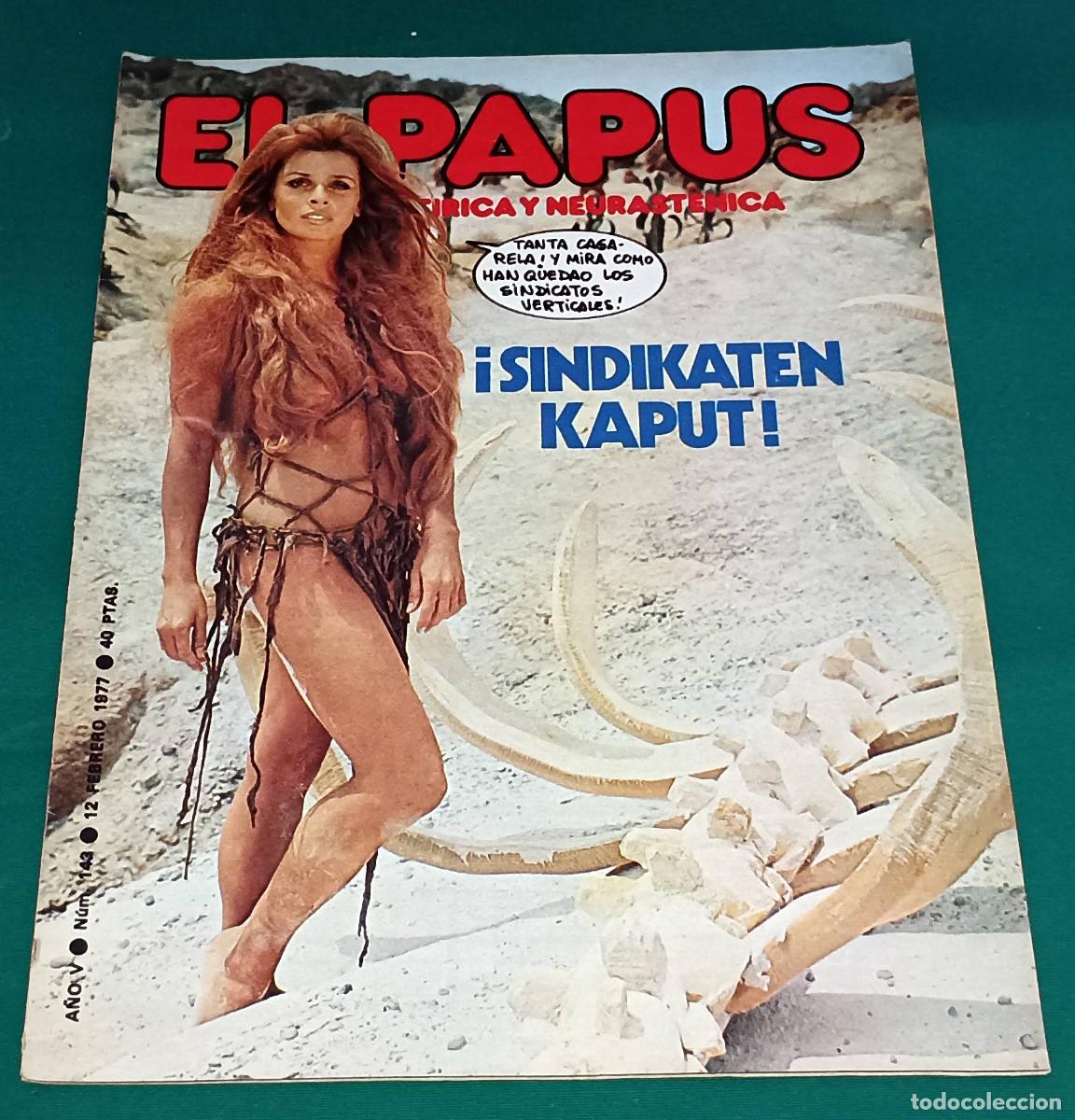 Coleccionismo de Revistas y Peri&oacute;dicos: REVISTA EL PAPUS --- NUMERO 143 --- FEB 1977