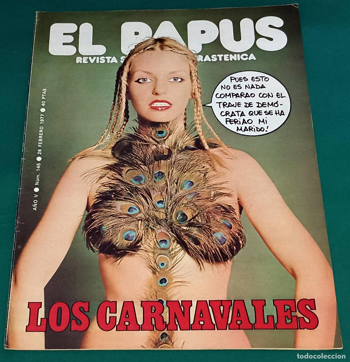 Coleccionismo de Revistas y Peri&oacute;dicos: REVISTA EL PAPUS --- NUMERO 145 --- FEB 1977