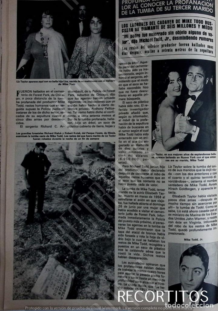 Coleccionismo de Revistas y Peri&oacute;dicos: ELIZABETH TAYLOR LIZ MIKE TODD