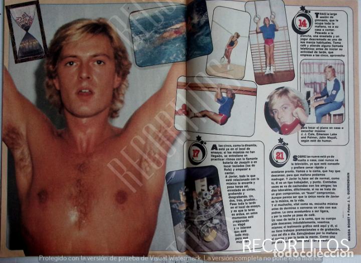 Coleccionismo de revistas y peri&oacute;dicos: JAVIER CANTANTE IDOLO TIPO IVAN