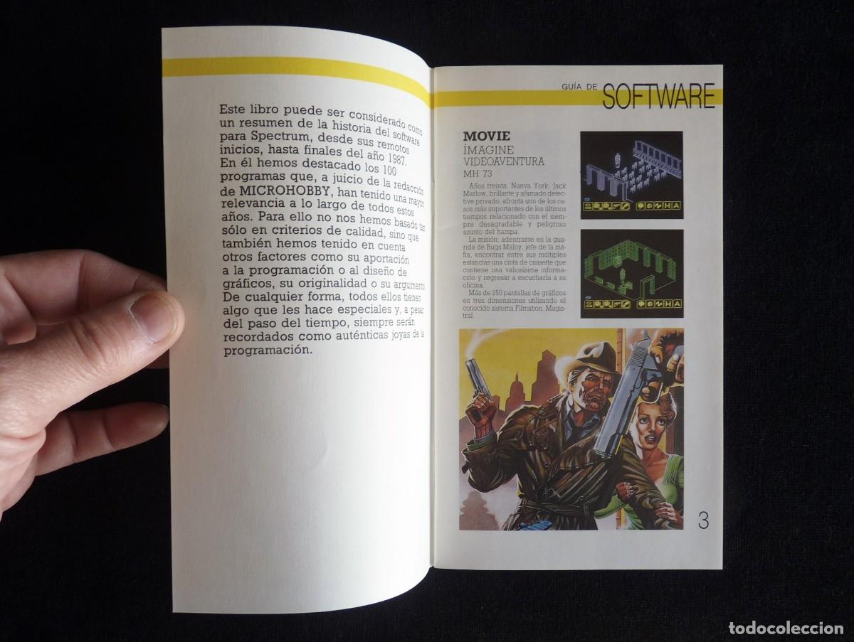 Coleccionismo de revistas y peri&oacute;dicos: GU&Iacute;A MICROHOBBY DE SOFTWARE. TODOS LOS PROGRAMAS PARA TU SPECTRUM - Foto 2