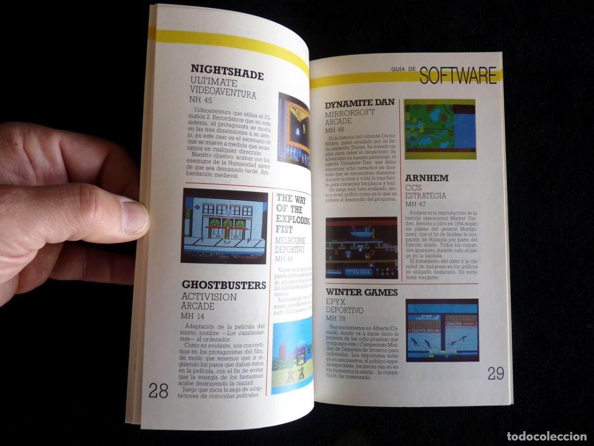 Coleccionismo de revistas y peri&oacute;dicos: GU&Iacute;A MICROHOBBY DE SOFTWARE. TODOS LOS PROGRAMAS PARA TU SPECTRUM - Foto 3